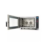 Φούρνος συνδυασμένου ατμού - Χωράει 4 δίσκους (1/1 GN / 60 x 40 cm) - Ψηφιακή οθόνη - 400V MAX-08500208