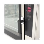 Φούρνος συνδυασμένου ατμού - Χωράει 6 δίσκους (1/1 GN / 60 x 40 cm) - Ψηφιακή οθόνη - 400V MAX-08500209