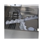 Πλυντήριο ποτηριων - 35 x 35 cm - με αντλία αποστράγγισης, λαμπρυντικού και σαπουνιού - Ψηφιακή οθόνη - 230V MAX-09211001