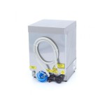 Πλυντήριο ποτηριων - 35 x 35 cm - με αντλία αποστράγγισης, λαμπρυντικού και σαπουνιού - Ψηφιακή οθόνη - 230V MAX-09211001