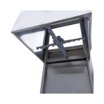 Πλυντήριο πιάτων καμπανα - 50 x 50cm - Με λαμπρυντικό και αντλίες σαπουνιού - Ψηφιακή οθόνη - 400V MAX-09211008