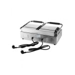 Τοστιέρα διπλής λείας σχάρας 2x22cm MAX-09300437