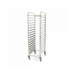 Καροτσάκι δίσκων Bakery norm Χωράει 16 δίσκους 60x40cm MAX-09300548