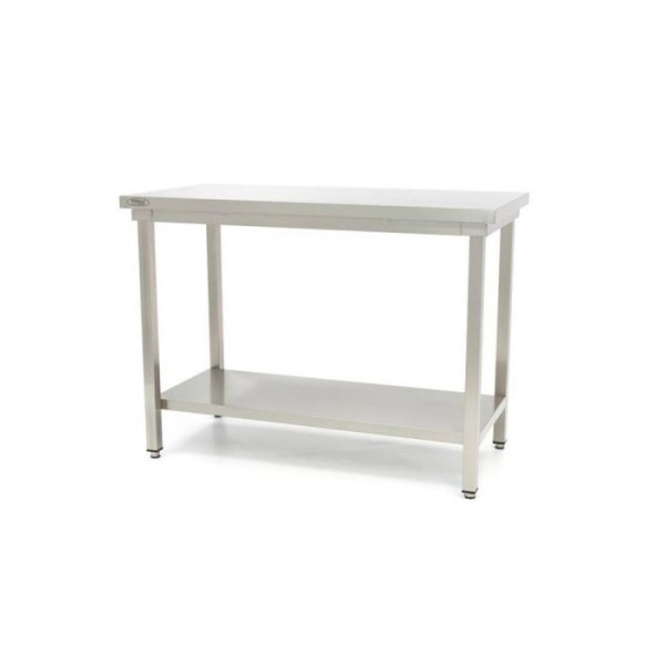 Τραπέζι από ανοξείδωτο χάλυβα 120x60cm Ρυθμιζόμενο ύψος MAX-09300959