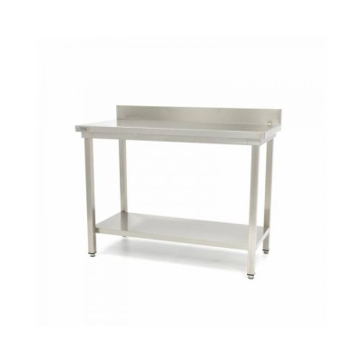 Τραπέζι από ανοξείδωτο χάλυβα με πλάτη 180x70cm με ρυθμιζόμενο ύψος MAX-09364042