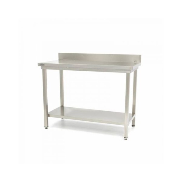 Τραπέζι από ανοξείδωτο χάλυβα με πλάτη 180x70cm με ρυθμιζόμενο ύψος MAX-09364042