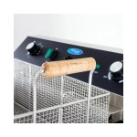 Φριτέζα ηλεκτρική με βρύση αποστράγγισης 45L επιδαπέδια - 400V MAX-09365234