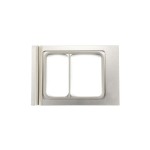 Σφραγιστικό δίσκου Δίσκος μενού 225 x 175 mm - Μικρός - 2 θήκες MAX-09369105