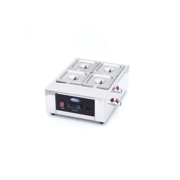 Μπαιν Μαρί σοκολάτας 4x1/6 GN 10 cm MAX-09374052
