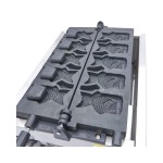 Waffle Maker - 5 Taiyaki / Σχήματα Ψαριών - Περιστρεφόμενη - Ψηφιακή MAX-09374182