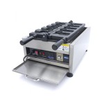 Waffle Maker - 5 Taiyaki / Σχήματα Ψαριών - Περιστρεφόμενη - Ψηφιακή MAX-09374182