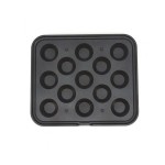 Στρογγυλή φόρμα για βάφλες 67/41mm 13 τεμαχίων MAX-09374308