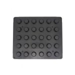 Στρογγυλή φόρμα για βαφλες 44/32mm 30 τεμαχίων MAX-09374311