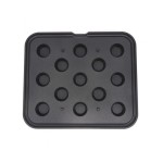Φόρμα για Βάφλες κυματιστή 48/36 mm 13 τεμάχια MAX-09374329