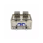 Φριτέζα 2 x 10L με βρύση αποστράγγισης - Διπλό καλάθι MAX-09391650