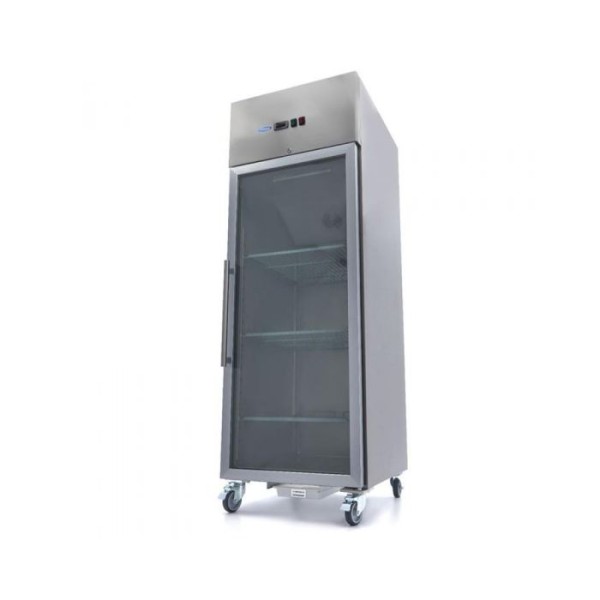 Καταψύκτης με ανοξείδωτο χάλυβα και 3 ρυθμιζόνεμα ράφια 600L MAX-09400006