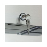 Καταψύκτης 700L με 1 γυάλινη πόρτα και 3 ρυθμιζόμενα ράφια και ροδάκια MAX-09400035