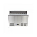 Ψυγείο προετοιμασίας πίτσας - 3 πόρτες - 136,5cm - 400L MAX-09400205