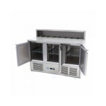 Ψυγείο προετοιμασίας πίτσας - 3 πόρτες - 136,5cm - 400L MAX-09400205