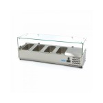 Ψυγείο προετοιμασίας πάγκου 120cm - Χωράει 4 x 1/3 GN MAX-09400320