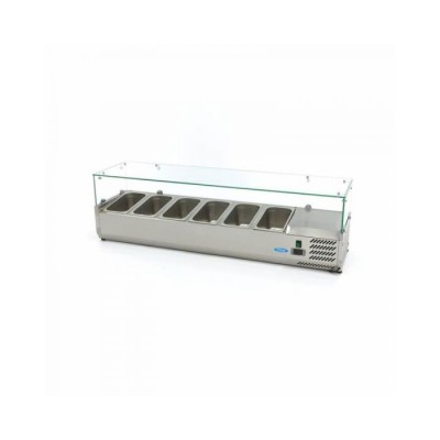 Ψυγείο προετοιμασίας πάγκου 150cm - Χωράει 6 x 1/3 GN MAX-09400326
