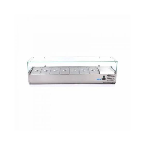 Ψυγείο προετοιμασίας πάγκου 160cm - Χωράει 7 x 1/3 GN MAX-09400329