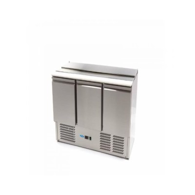 Σαλατιέρα 137cm 257L με 3 πόρτες και σανίδα κοπής MAX-09400415