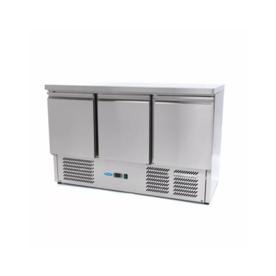 Ψυγείο πάγκος συντήρηση 3 πόρτες 136,5χ70χ88 MAX-09400435