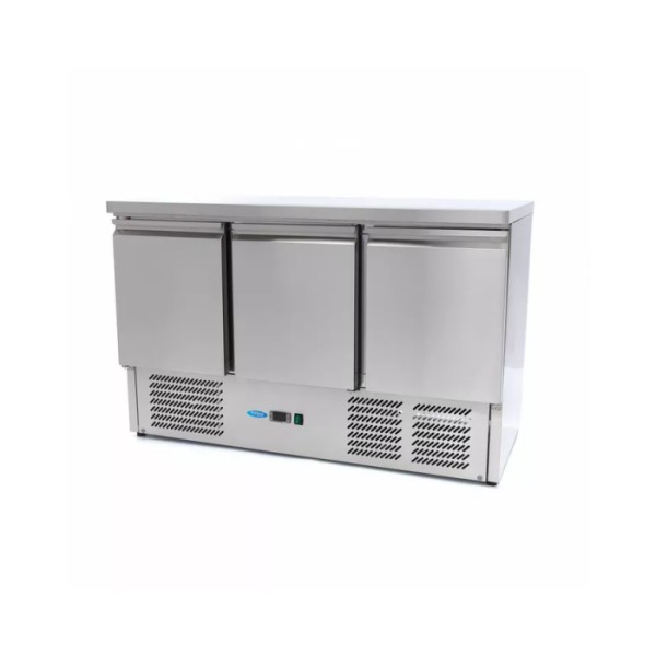 Ψυγείο πάγκος συντήρηση 3 πόρτες 136,5χ70χ88 MAX-09400435