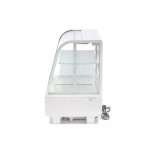 Βιτρίνα ψυχόμενη επιτραπέζια λευκή 100L 68Χ45Χ68 MAX-09400836