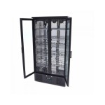 Βιτρίνα ψυχόμενη μαύρη 538L MAX-09400922