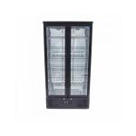 Βιτρίνα ψυχόμενη μαύρη 538L MAX-09400922