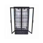 Βιτρίνα ψυχόμενη μαύρη 538L MAX-09400922