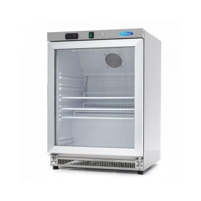 Βιτρίνα ψυχόμενη επιτραπέζια 200L με Ανοξείδωτο Χάλυβα MAX-09405010
