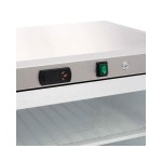 Καταψύκτης με 1 γυάλινη πόρτα 200L με ανοξείδωτο χάλυβα MAX-09405011