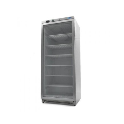 Καταψύκτης 600L με 1 γυάλινη πόρτα και ανοξείδωτο χάλυβα MAX-09405035