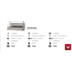 Επαγγελματική ανοξείδωτη επιτραπέζια ψησταριά κάρβουνου με σούβλες δύο ατέρμονες VKN-TLG6 160χ81χ90 εκ