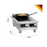 Επαγωγική εστία διπλή αναλογική 105761 | 2P 50-1 TCK