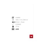 Επαγγελματική ανοξείδωτη επιδαπέδια ψησταριά κάρβουνου με σούβλες τρείς ατέρμονες και χοάνη VKN-LGH9 160χ110χ200 εκ