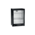 Ψυγείο βιτρίνα συντήρηση επιδαπέδιο μαύρο back bar 700121 60x50x85 εκ