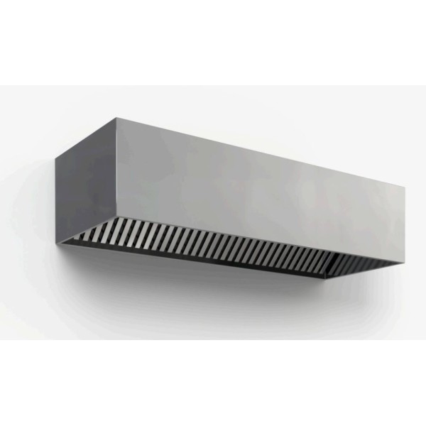 Επαγγελματική φούσκα-χοάνη κέντρου ανοξείδωτη 147X197X58 εκ ID-FOUSK.Κ.147