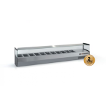 Επαγγελματικό ψυγείο σαλατών επιτραπέζιο ανοξείδωτο για 11 GN 1/4 225X34X45 εκ ID-VRP225SQ/11GN