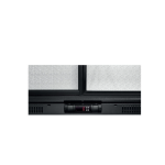 Ψυγείο βιτρίνα συντήρηση επιδαπέδιο μαύρο back bar με συρόμενες πόρτες 90X53X85 εκ 700122