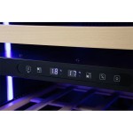 Βιτρίνα κρασιών διζωνική VW450DUAL/SS VEN-VW450DUAL/SS