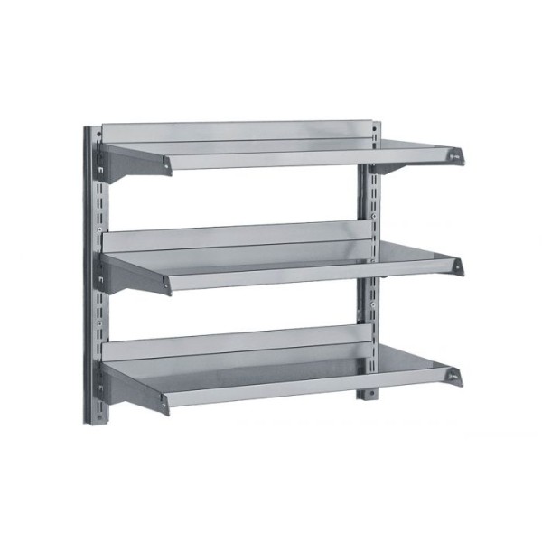 Ραφιέρα επιτοίχια με 3 ράφια 70X40X100 εκ BM-R3