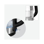 Βραστήρας νερού διάφανος 1,7 Lt με φωτιζόμενη βάση 200096