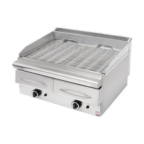 Γκριλ-σχάρα αερίου διπλή επιτραπέζια ΣΕΙΡΑ 70 80Χ70Χ34 εκ PN-GS 270