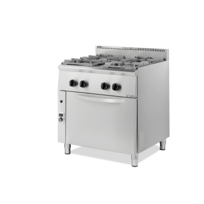 Κουζίνα αερίου 4 εστίες με φούρνο 80 x 70 x 85 (98.5) εκ VMX-204STVE