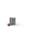 Βιτρίνα στόφα επαγγελματική με αντίσταση επιδαπέδια ID-43532 60x55x90 εκ