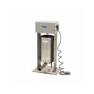 Επαγγελματικό αυτόματο γεμιστικό για λουκάνικα επιτραπέζιο ανοξείδωτο κάθετο 25L 43Χ33Χ91 εκ MAX-09300459